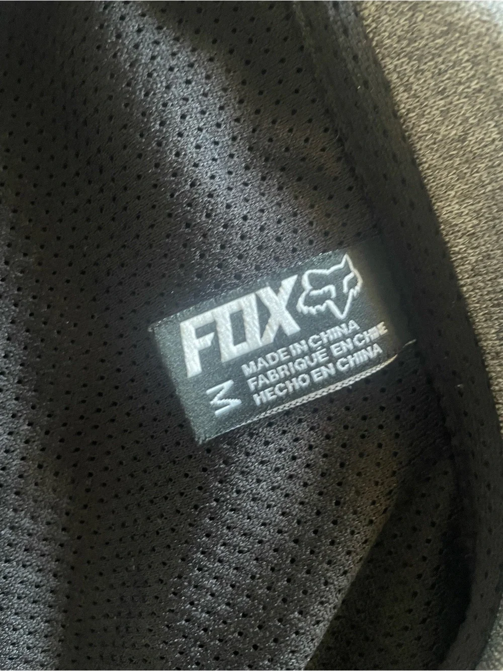 Fox Lightweight Race Division Jacket — Black, Gray & Blue Trim